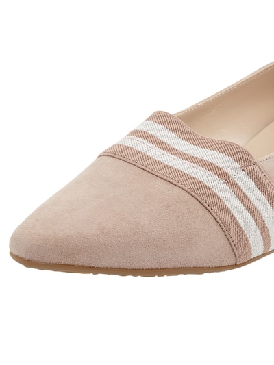 PETER KAISER Ballerinas aus Veloursleder  Beige 2