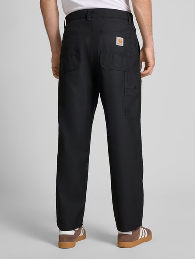 Carhartt Work In Progress Straight Fit Stoffhose mit Woll-Anteil Modell 'Ray' Black 5