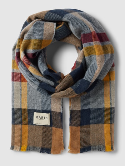 Barts Schal mit Tartan-Karo Marine 1