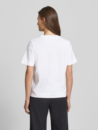 Rich & Royal T-shirt met motiefprint en ronde hals Wit - 5