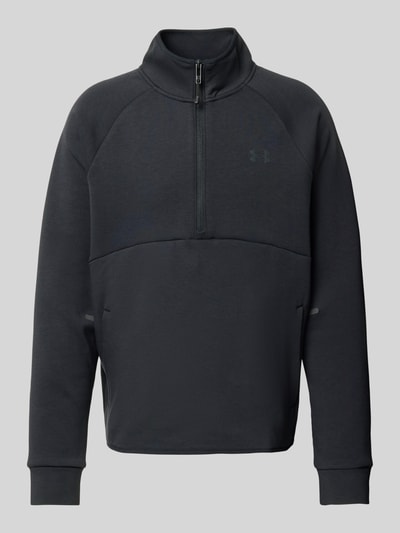Under Armour Sweatshirt met opstaande kraag en ritssluiting Zwart - 2