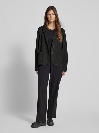 Street One Blazer mit aufgesetzten Taschen Black 1