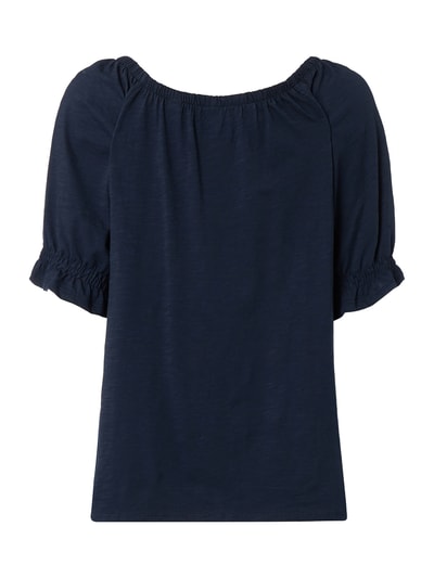 Esprit Off Shoulder Shirt aus Organic Cotton Marine 3