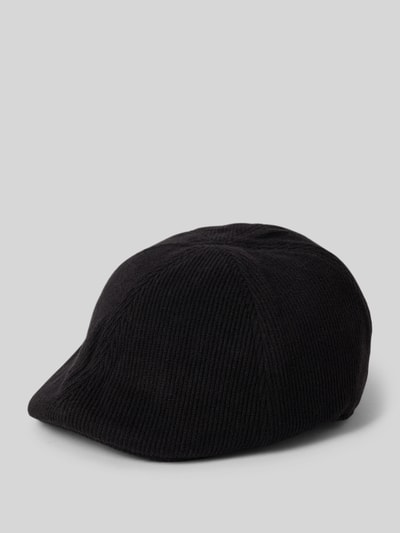 Müller Headwear Schiebermütze aus Cord Black 1