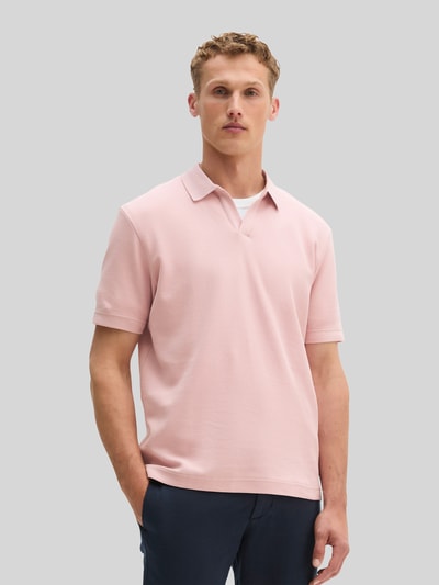 Marc O'Polo Regular Fit Poloshirt aus reiner Baumwolle Rose 4