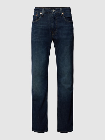 Levi's® Jeansy o kroju tapered fit z 5 kieszeniami model ‘502 TAPER DARK INDIGO’ Ciemnoniebieski 2