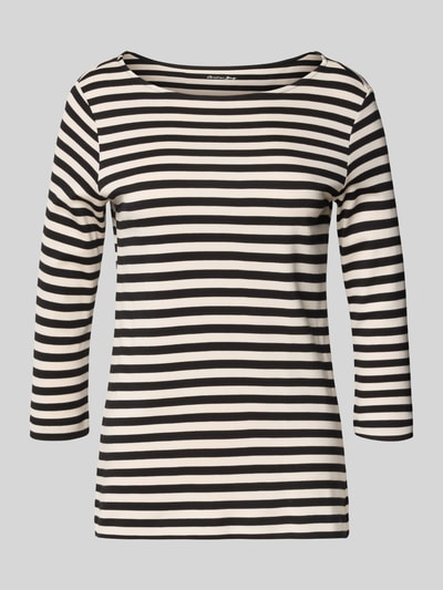 Christian Berg Woman Longsleeve mit Rundhalsausschnitt und 3/4-Arm Black 2