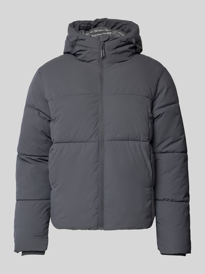 Jack & Jones Regular Fit Steppjacke mit Kapuze Modell 'Jorve' Anthrazit 2
