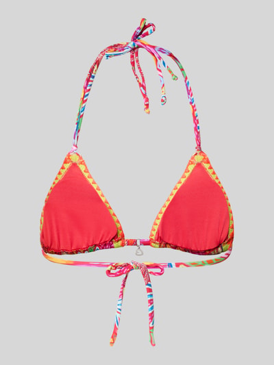 Banana Moon Trójkątny bikini z zawieszką w kształcie serca model 'BLUCO CORALBAY' Mocnoróżowy 3