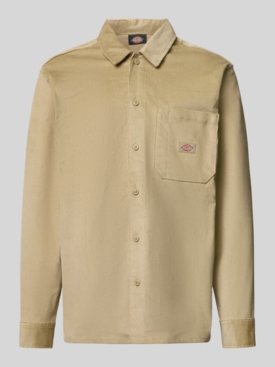 Dickies Regular Fit Freizeithemd mit Kentkragen Khaki 2