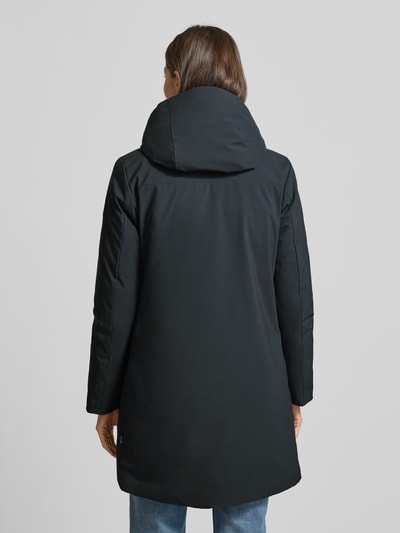 SAVE THE DUCK Parka met gevoerde opstaande kraag, model 'Nellie' Zwart - 5
