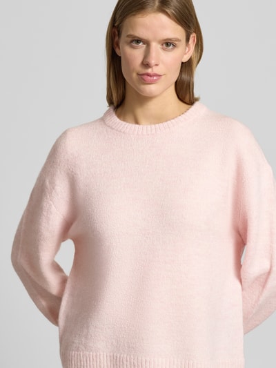 Gina Tricot Gebreide pullover met wol Roze - 3