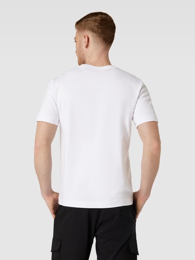 Tom Tailor T-Shirt mit Motiv- und Label-Print Weiss 5
