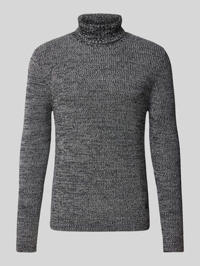 JOOP! Jeans Strickpullover mit Rollkragen Modell 'Orlino' Black 2