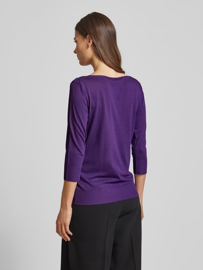 Windsor Longsleeve mit 3/4-Ärmel Purple 5