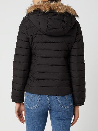 Superdry Steppjacke mit abnehmbarer Kapuze  Black 5