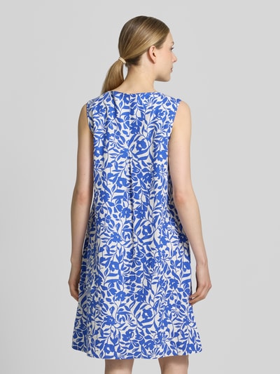 Betty Barclay Knielanges Leinenkleid mit Schlüsselloch-Ausschnitt Royal 5