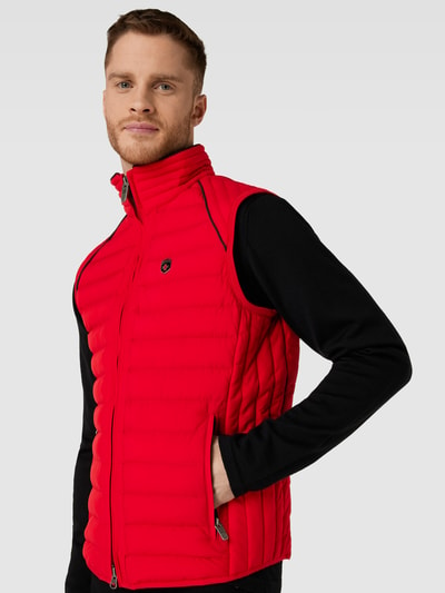 Wellensteyn Functioneel gilet in doorgestikte look, model 'MOLECULE' Rood - 3