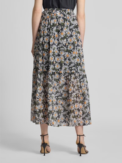 Weekend Max Mara Seidenrock mit Eingrifftasche Black 5