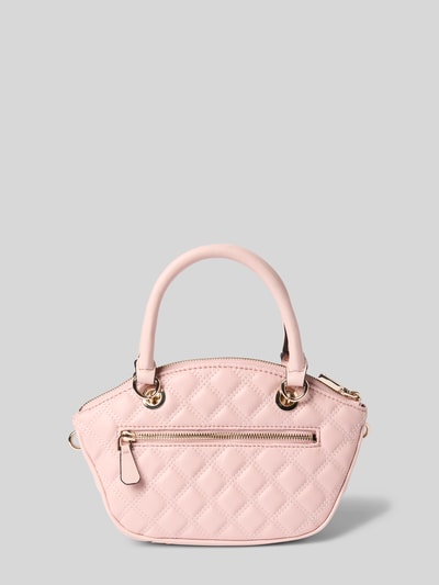 Guess Handtasche mit Steppnähten Modell 'GIULLY' Pink 4