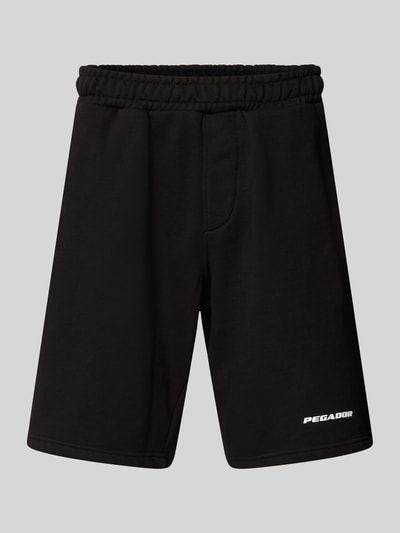 Pegador Sweatshorts mit elastischem Bund Black 1