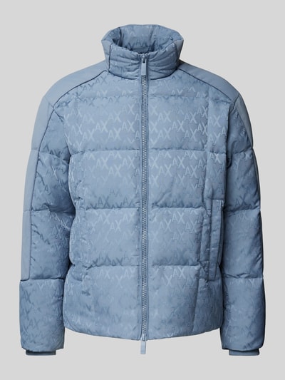 ARMANI EXCHANGE Daunenjacke mit Zweiwege-Reißverschluss Rauchblau 1