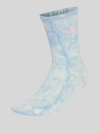 adidas Originals Socken aus Baumwoll-Mix mit Logo-Stitching Rosa 1