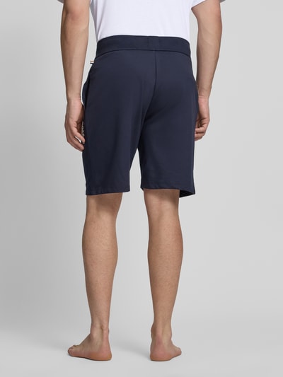BOSS Regular Fit Sweatshorts aus reiner Baumwolle Modell 'AUTHENTIC' Marine 5