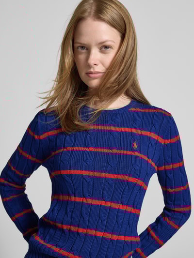 Polo Ralph Lauren Gebreide pullover met kabelpatroon Marineblauw - 3