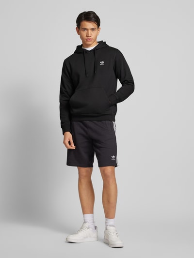 adidas Originals Hoodie mit Label-Stitching Black 1