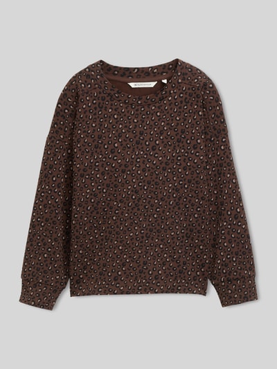 Tom Tailor Denim relaxed fit sweatshirt van katoenmix Zwart - 2