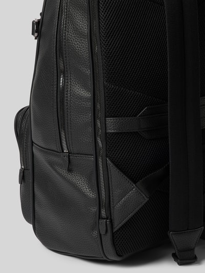 HUGO Rucksack mit Label-Detail Modell 'Nesh' Black 2