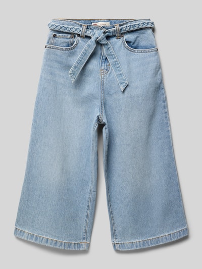 Levi’s® Kids Culotte mit Bindegürtel und Label-Detail Blau 1