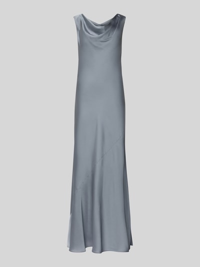 Produktfoto, Abendkleid mit Wasserfall-Ausschnitt von Swing, dopasowany krój, długa sukienka, lejący dekolt, zamek błyskawiczny z boku, długość tyłu w rozmiarze 36: 153 cm, szerokość w rozmiarze 36: 45 cm