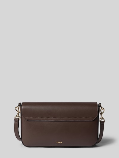 FURLA Crossbody Bag mit Klickverschluss Modell 'IRIDE' Dunkelbraun 3
