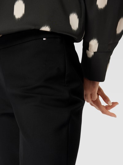 BOSS Spodnie w kant model ‘Tiluna’ Czarny 3