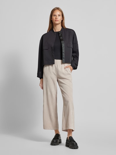 MAC Cropped Culotte aus Cord Beige 1