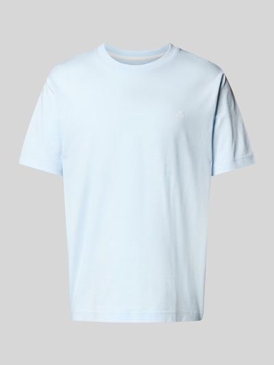 Marc O'Polo Regular Fit T-Shirt aus reiner Baumwolle Bleu 2