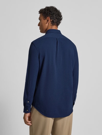 Polo Ralph Lauren Regular Fit Freizeithemd mit Button-Down-Kragen Marine Melange 5