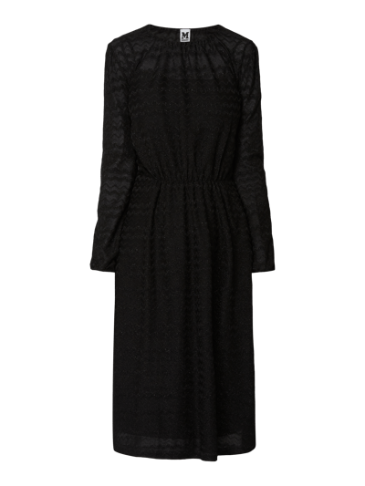 M Missoni Kleid mit Effektgarn  Black 2