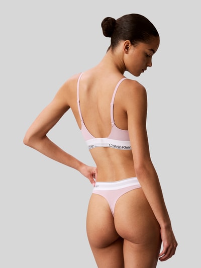 Calvin Klein Underwear String aus Baumwoll-Mix Rosa 4