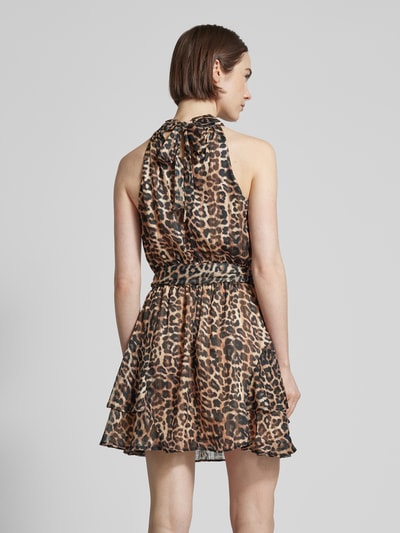 Guess Mini-jurk met dierenprint, model 'ROMANA' Hazelnoot - 5