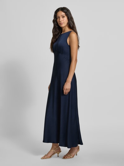 Luisa Cerano Midikleid mit U-Boot-Ausschnitt Marine 1