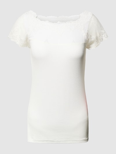 Soyaconcept T-shirt met kant Offwhite - 2