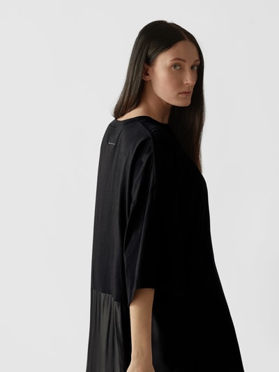 MM6 Maison Margiela Knielanges Kleid Schwarz 3