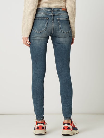 Review Skinny jeans met stretch  Donkerblauw - 5