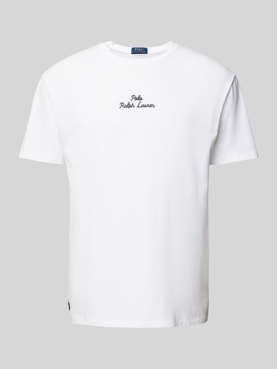 Polo Ralph Lauren Regular fit T-shirt met labelstitching Wit - 2