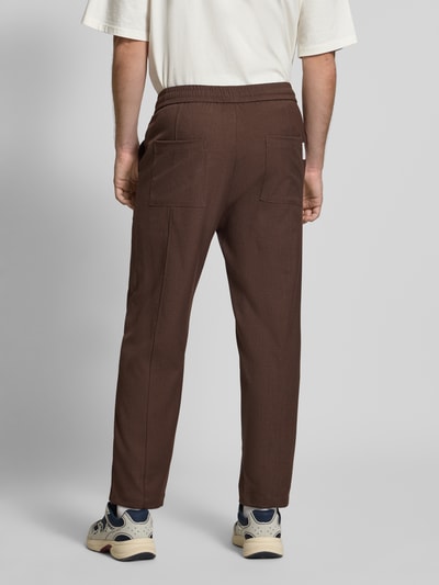 ANOTHER COTTON LAB Jogpants mit elastischem Bund Mittelbraun 5