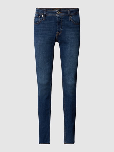 Jack & Jones Jeansy w dekatyzowanym stylu o kroju slim fit Jeansowy niebieski 2