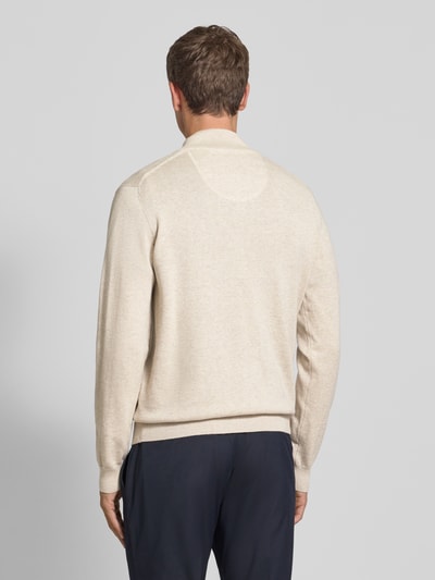 Fynch-Hatton Gebreide pullover met schipperskraag Offwhite - 5